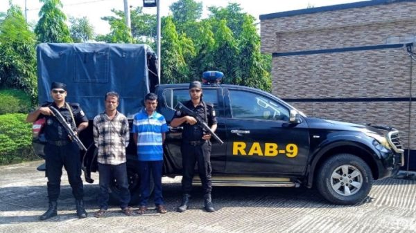 সিলেটে ৬১৬০ পিস ইয়াবাসহ ২ জনকে গ্রেফতার করেছে র‌্যাব