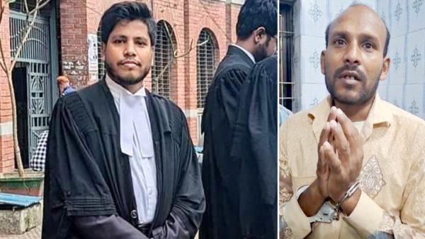 চট্টগ্রামে আইনজীবী সাইফুল হত্যা: প্রধান আসামি চন্দন গ্রেপ্তার